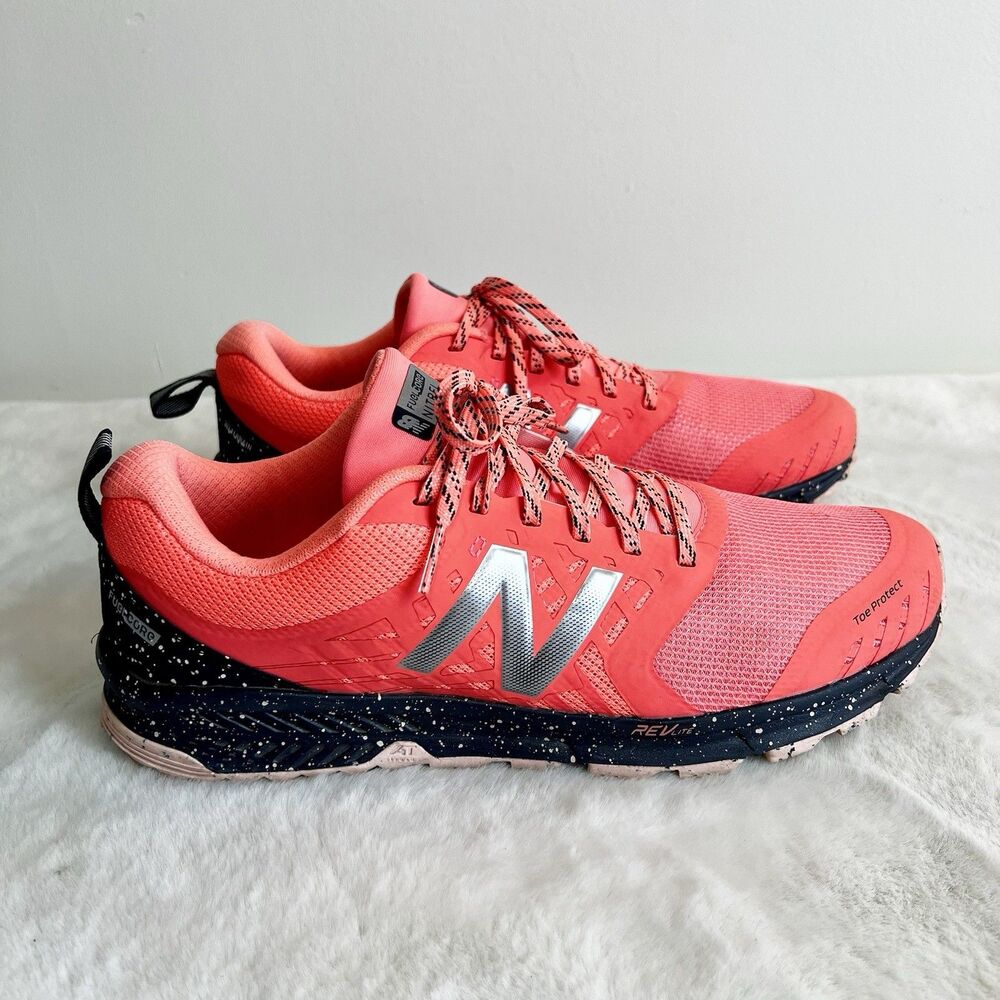 New Balance FuelCore Nitrel Trail Running Shoes Coral Pink Women’s 10